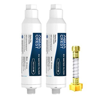 AQUA CREST RV Inline Hose Water Filter