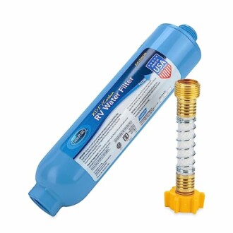 Camco TastePURE Camper/RV Water Filter & Hose Protector