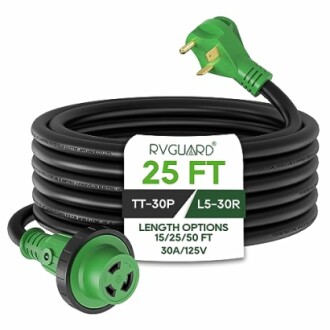 RVGUARD 30 Amp 25 Foot RV Power Extension Cord